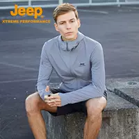 Jeep оригинальные товары летняя Солнцезащитная одежда мужская защита от ультрафиолета Рыбалка Солнцезащитная одежда дышащее пальто на открытом воздухе ледяной шелк тонкое