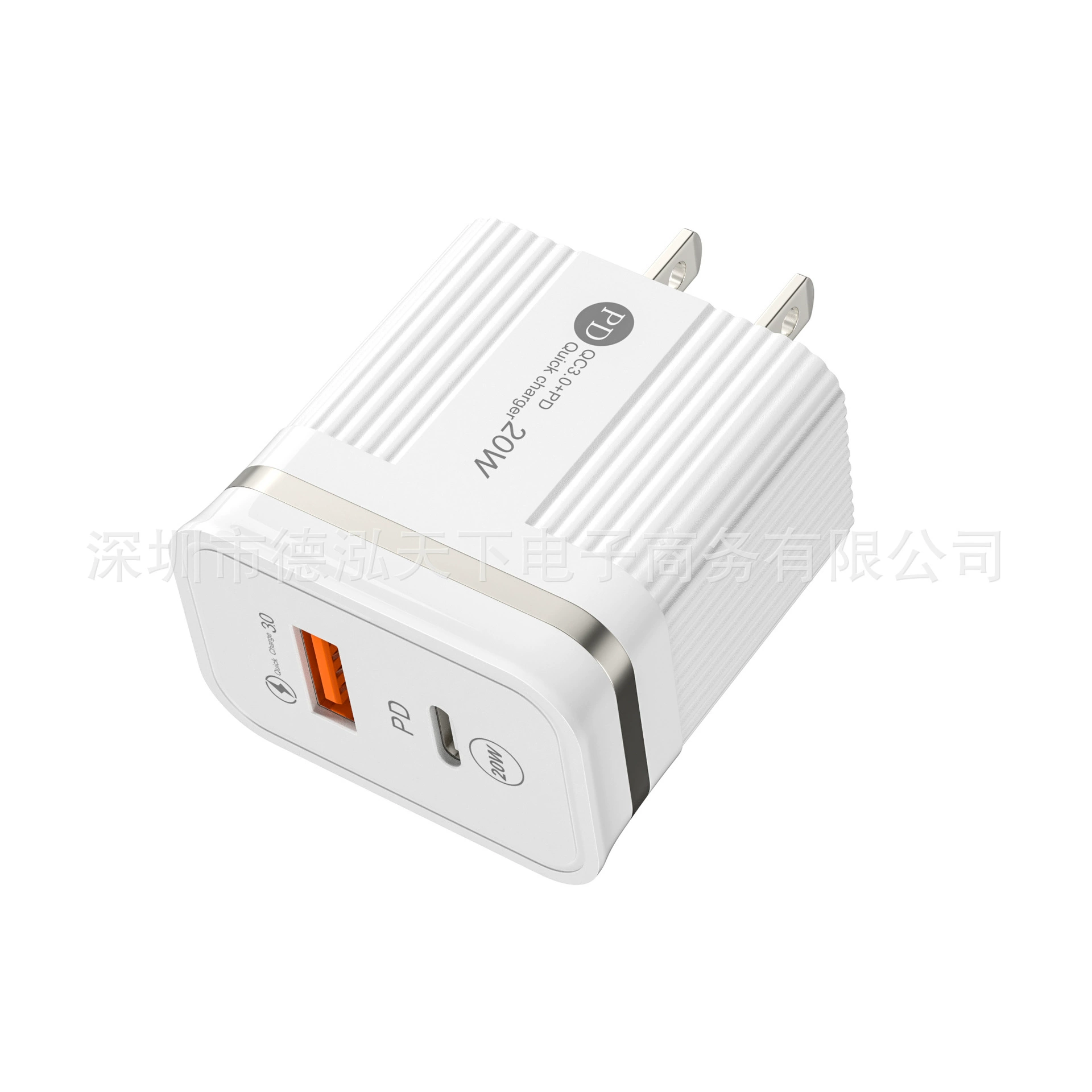 Аксессуар питания Phnom Penh с 1 USB и 1 PD 20 Вт быстрая зарядка qc3.0 адаптер питания 5 В 2 А европейская и американская головка зарядки