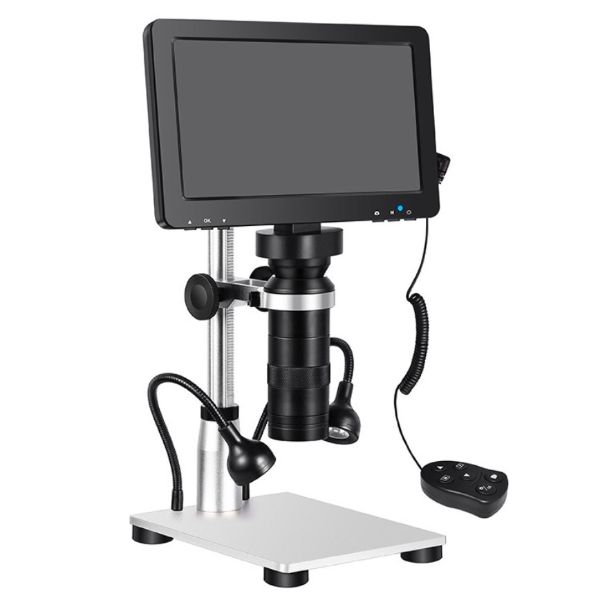 1200X数码显微镜12MP电子工业珠宝检测手机维修7寸IPS高清显示屏