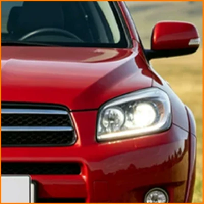 dual lens car daytime running lights – Ön faralar