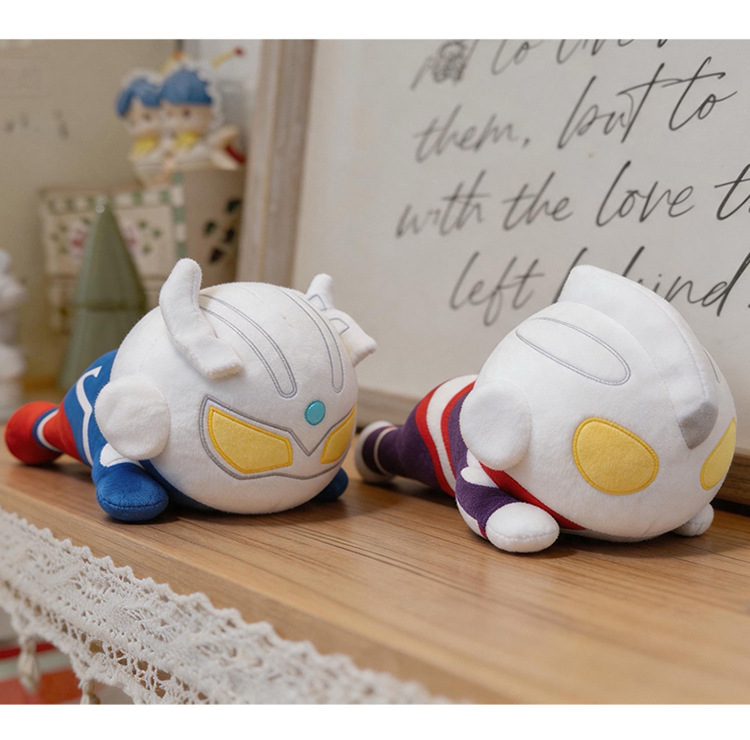 Ultraman Tiga Flying Plush Doll Children's Comfort Toy Boy Sleeping Pillow Birthday Gift Stuffed Doll