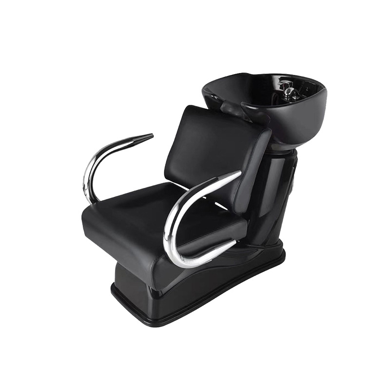 Semi-mentira cama de champú peluquería especial peluquería cama de salón de belleza Champú de cama de lavado Silla de champú de asiento japonés