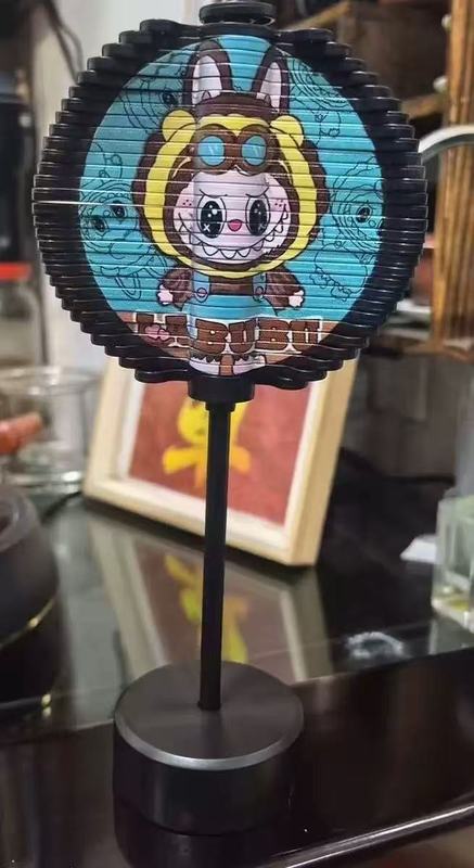 灯光版旋转棒棒糖螺旋树儿童创意玩具摆件成人减压旋转树地摊玩具|undefined