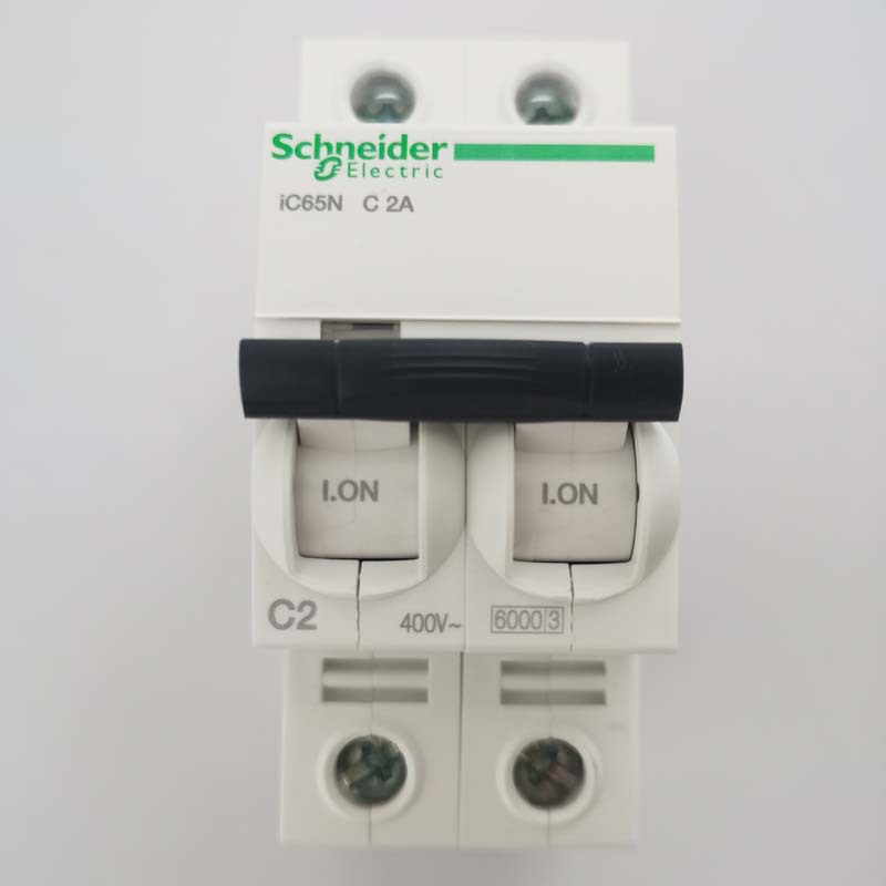 全新原装小型断路器iC65N 2P C2A C1A C3A照明空气开关A9F18202