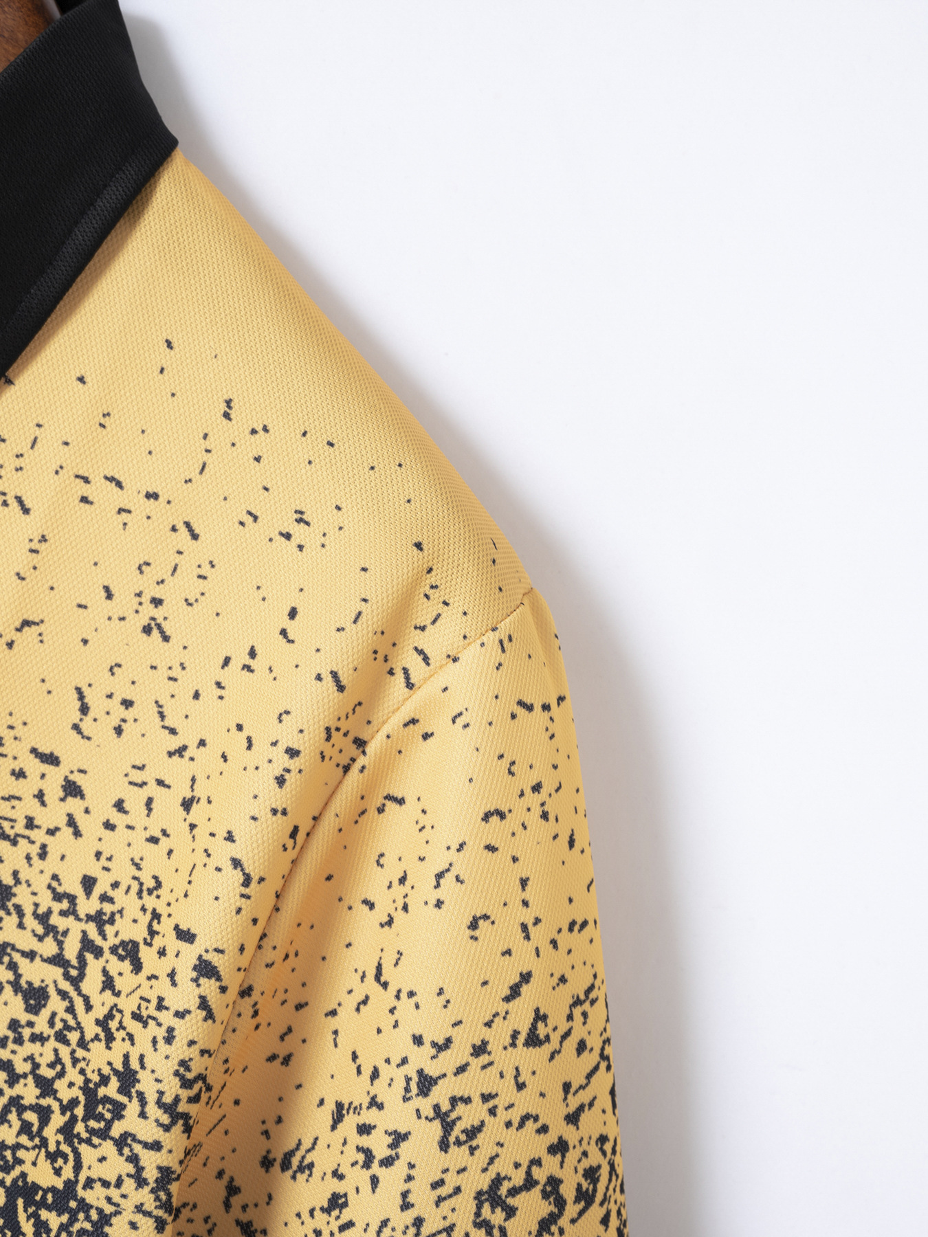 Polo estiva da uomo Ins, maglietta sportiva con stampa sfumata, tie-dye e asciugatura rapida_voghion.com