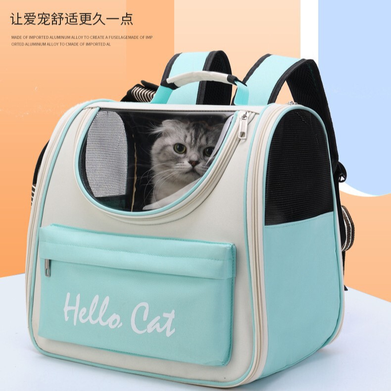 宠物背包外出便携太空舱猫包大容量透气牛津布双肩狗包宠物用品|undefined