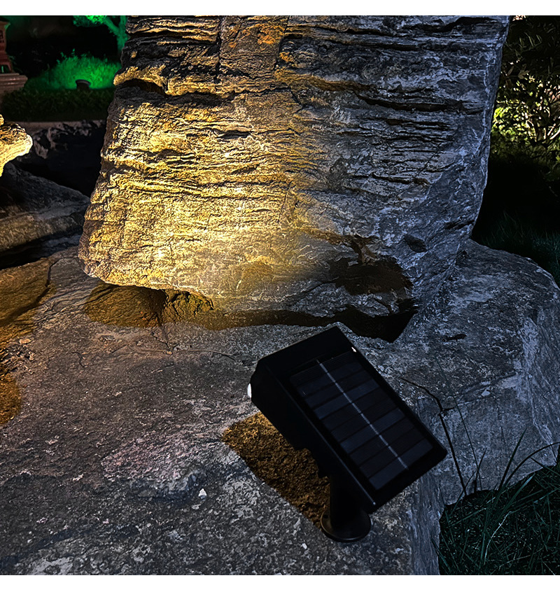 Solar light outdoor garden lawn light home waterproof ground plug light courtyard decoration landscape atmosphere lighting tree light