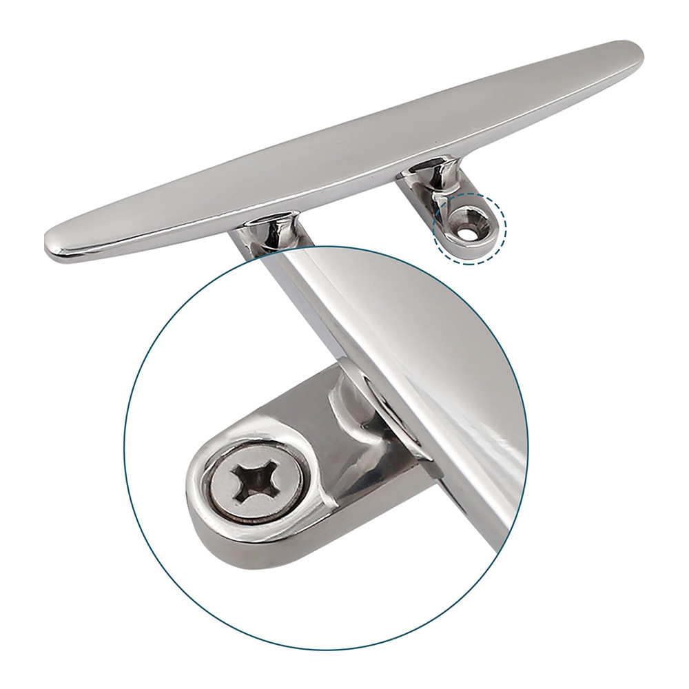 스테인레스 스틸 316 트위스트 볼트 보링 포스트 해양 하드웨어 요트 액세서리 양 경적 케이블 더미 선박 손톱 도크 미끄럼 방지 손톱