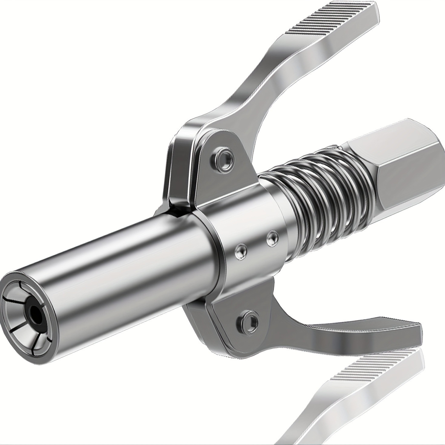 高压黄油枪嘴头锁钳式注油嘴自锁不漏油油咀气动电动枪头手压式