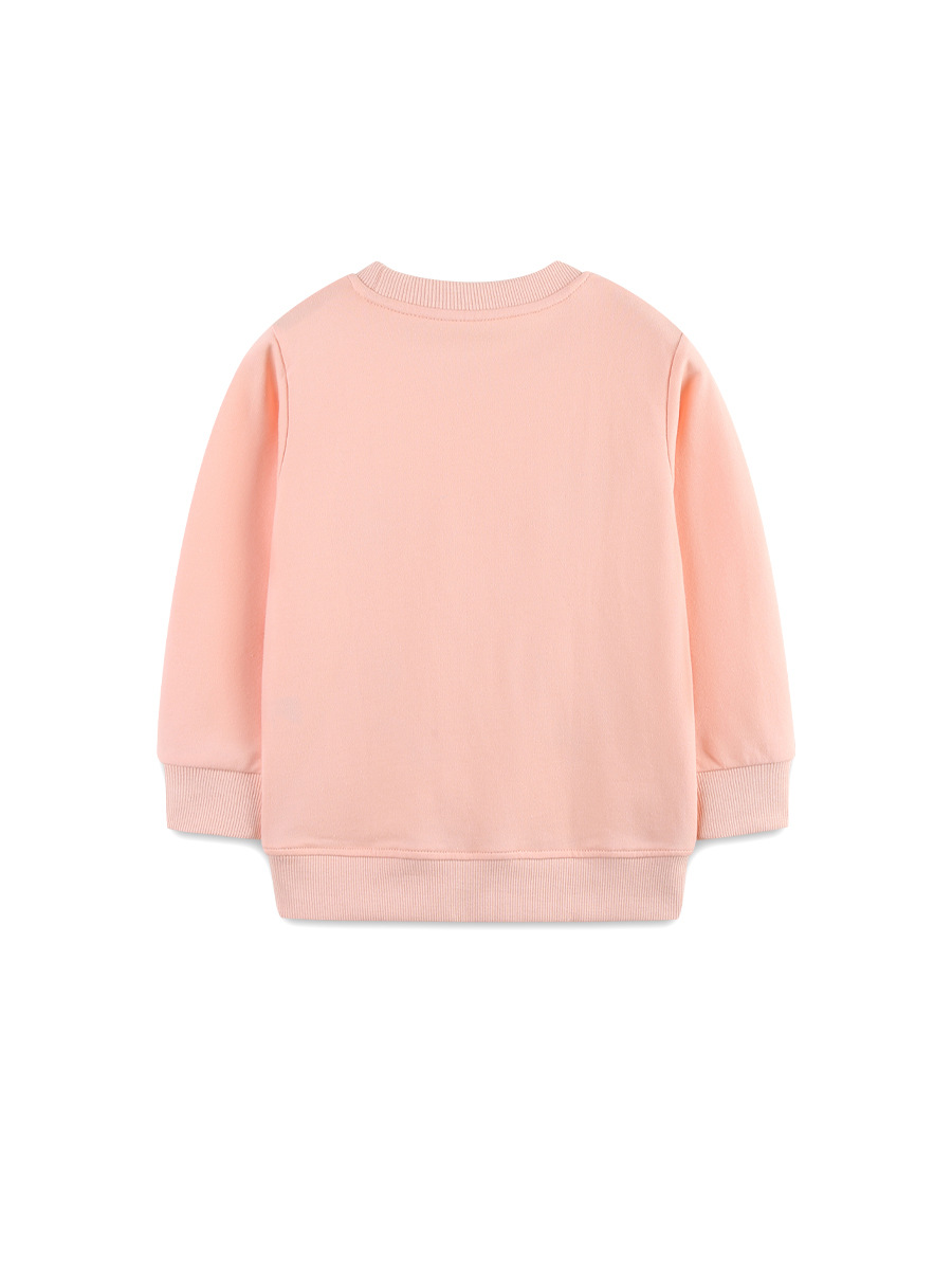 Suéter de niña bordado de conejo de moda de estilo europeo y americano otoño nuevo suéter para niños suéter de punto de algodón para niños pequeños y medianos image 4