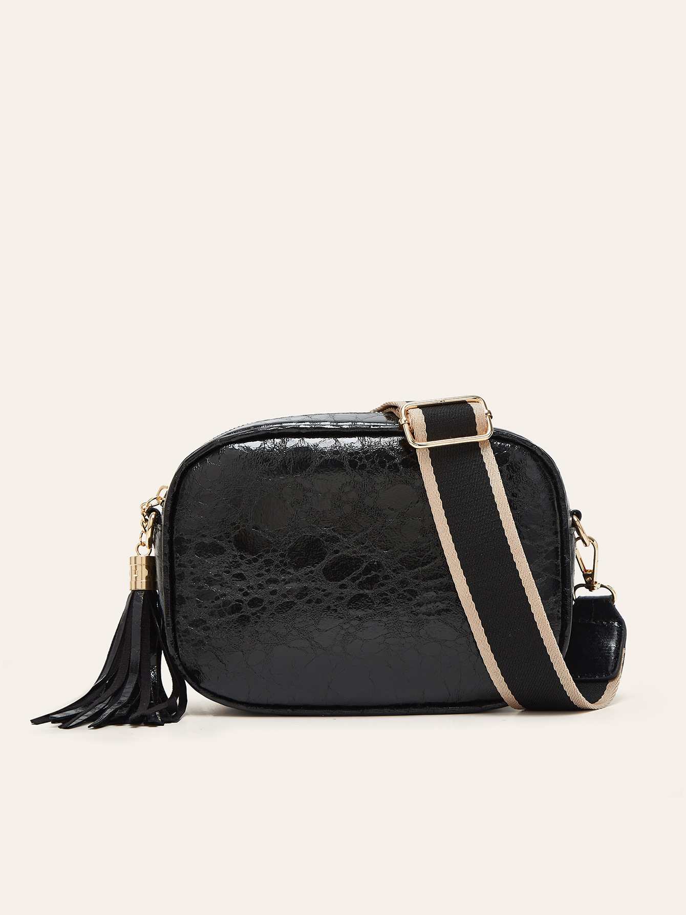 363g Weight Pu Leather Lining Material Zipper Closure Type Single Shoulder Strap Strap Type Camera Bag Bags Type Casual, Shopping Occasion Pu Leather Material Solid Color Pattern All Seasons Season Women's Gender Streetwear Style Square Shape Medium Size Women's Medium Pu Leather Solid Color Streetwear Square Zipper Camera Bag 5