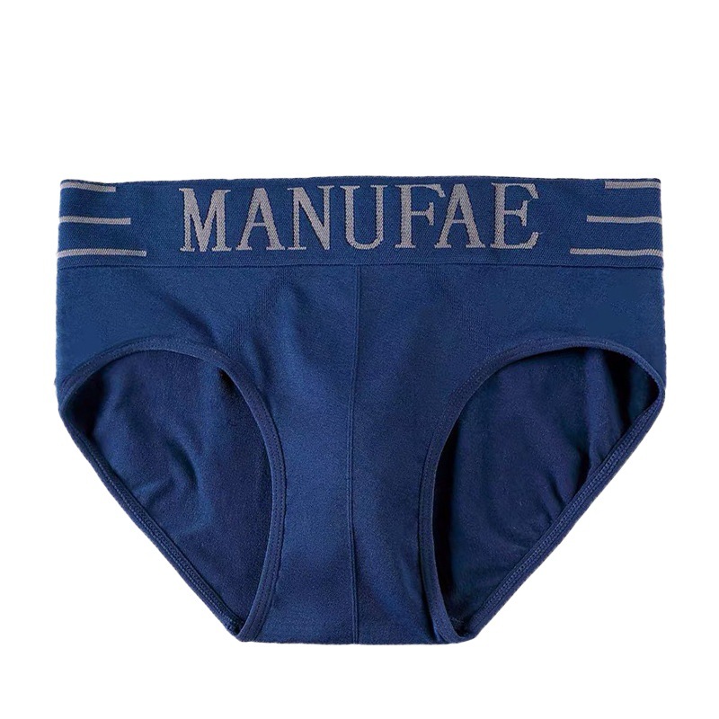 Ropa interior de los hombres calzoncillos mediados de cintura más tamaño deportes sin costuras cómodos transpirable de secado rápido calzoncillos transfronterizos de los hombres al por mayor