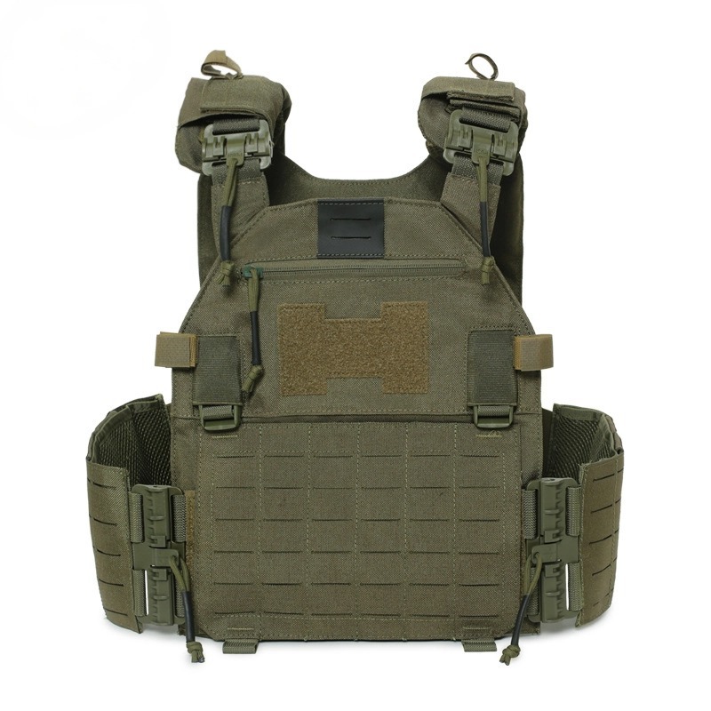 Camuflaje de campo transfronterizo chaleco de entrenamiento táctico multifuncional chaleco de protección de fanáticos militares chaleco de desmontaje rápido chaleco de chaleco