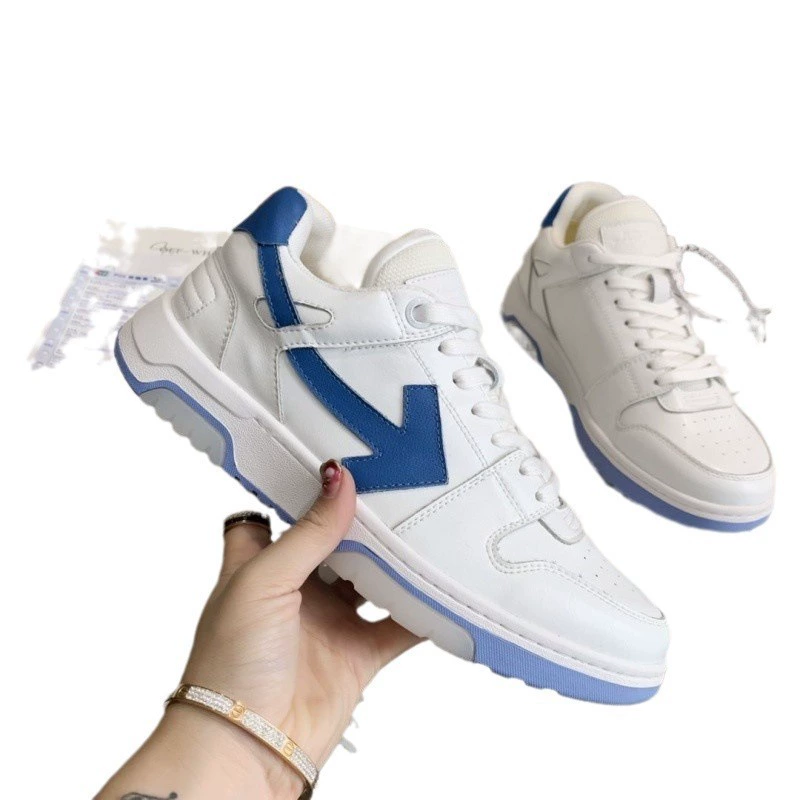 Putian Shoes Cross-border Supply Off-WHITE стрелка низко-снятые кроссовки мужские и женские офис