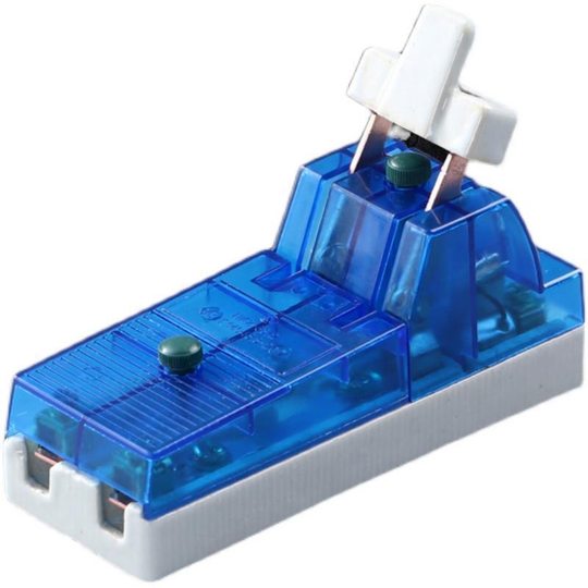 Household CerAmic BAse Blue TrAnspArent Model 100A Single-phAse Three-phAse DetAchAble Knife GAte IndustriAl Open Switch