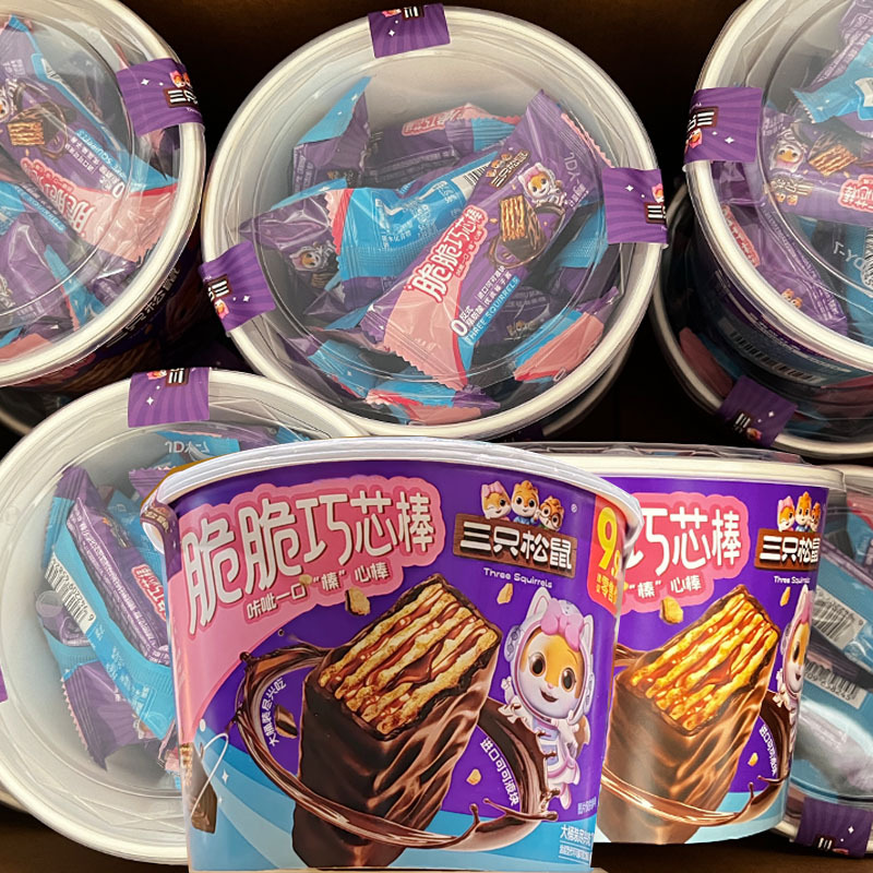 크리스피 초콜릿 코어 스틱 140g 단일 상자