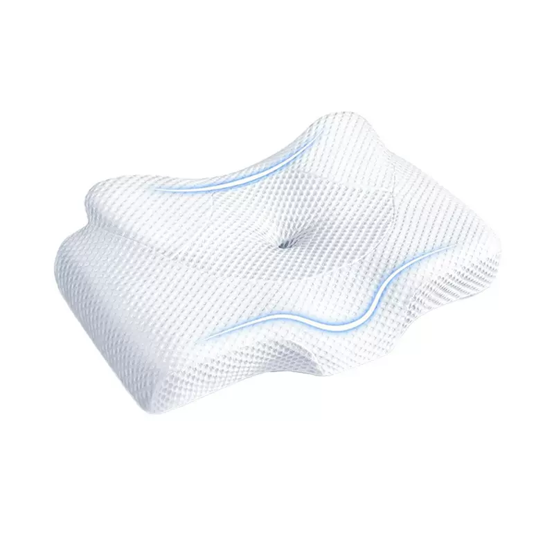 记忆枕枕头高睡不塌枕头护颈a类睡眠枕头一体枕蝶形枕透气颈椎枕