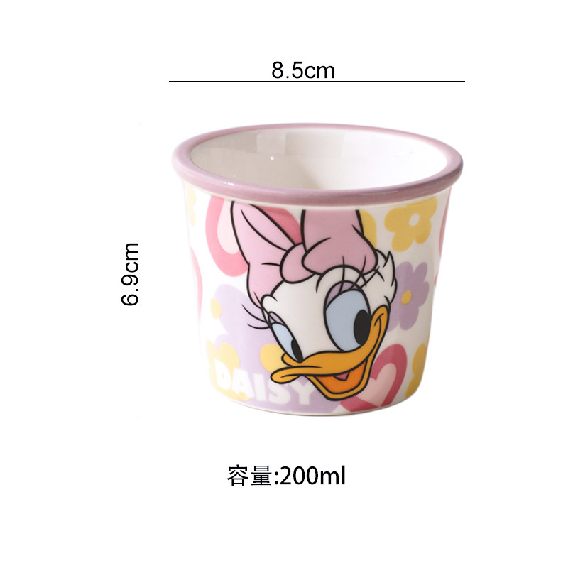 Disney Girls High Value Ceramic Ice Creative Nicho Diseño Casario Ice Cream Kids Dessert Cups