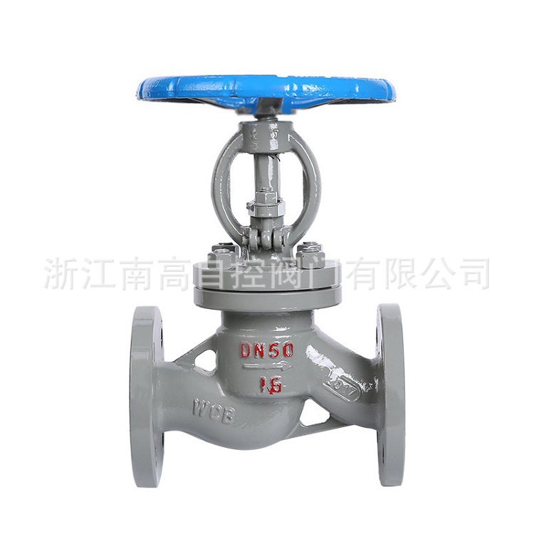 铸钢法兰截止阀J41H-16C适用于全开和全关，一般不用来调节流量