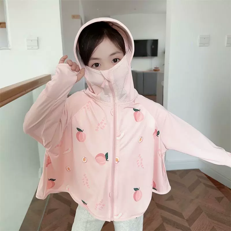 Детский солнцезащитный крем, летняя профессиональная тонкая дышащая одежда для защиты от солнца для мальчиков, UF-защита