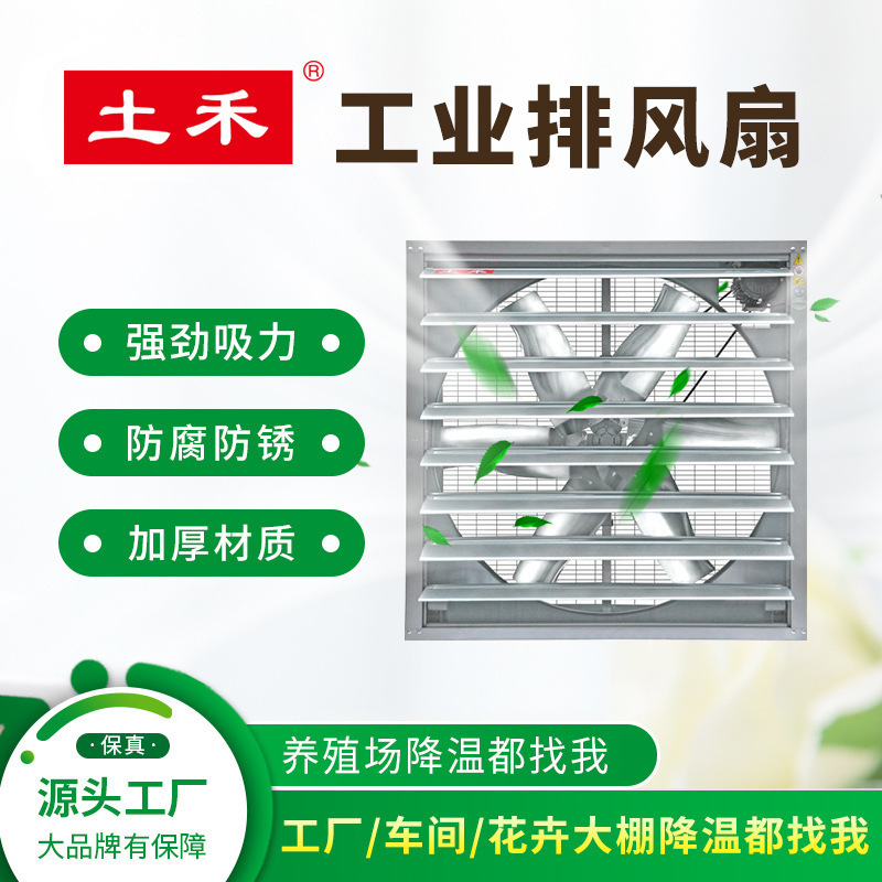 Tuhe pig farm ventilation fan livestock breeding workshop Greenhouse ventilation ventilation equipment factory cooling fan Tuhe pig farm ventilation fan livestock breeding workshop Greenhouse ventilation ventilation equipment factory cooling fan