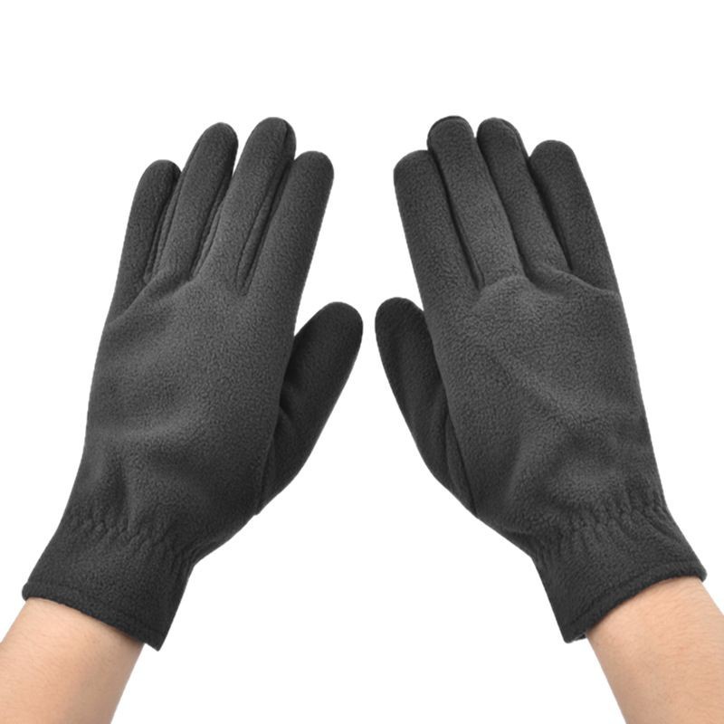 Hombres y mujeres clásicos ciclismo al aire libre montañismo vellón polar de alta calidad a prueba de frío productos calientes transfronterizos guantes cálidos y resistentes al desgaste