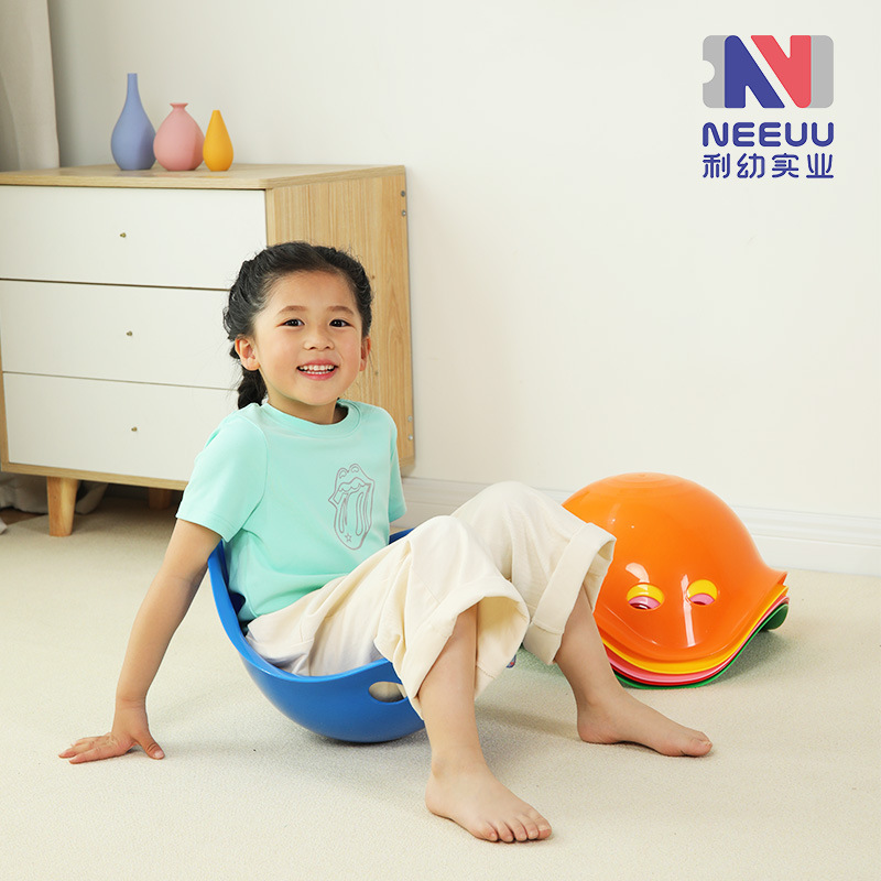 Kindergarten turtle shell props vestibular sensory system training equipment turtle back children early education large rotating plate household toys Kindergarten turtle shell props vestibular sensory system training equipment turtle back children early education large rotating plate household toys