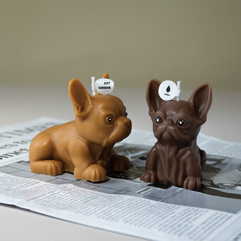 Ventas transfronterizas calientes en forma de perros de viento, adornos adorables de decoración de alto nivel, regalos de mano al por mayor.