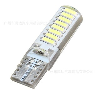 Car Width Indicator Light T10 4014 16Smd Silicone License Plate Light Led High Brightness Decoder Reading Width Indicator Light