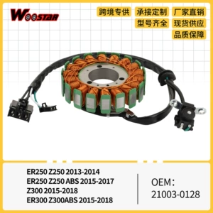 Er250 Z250 2013-2014 Ninja300 Z250 21003-0128 üçün stator bobini
