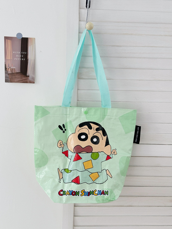 サンリオ正規認定織バッグショルダーバッグかわいい漫画折りたたみショッピングバッグハンドバッグガールズバッグ|undefined