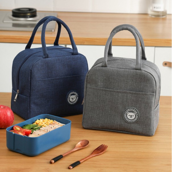 Caja de almuerzo de paquete, caja de almuerzo, bolsa de almuerzo portátil, bolsa de aislamiento térmico conveniente para trabajadores de oficina