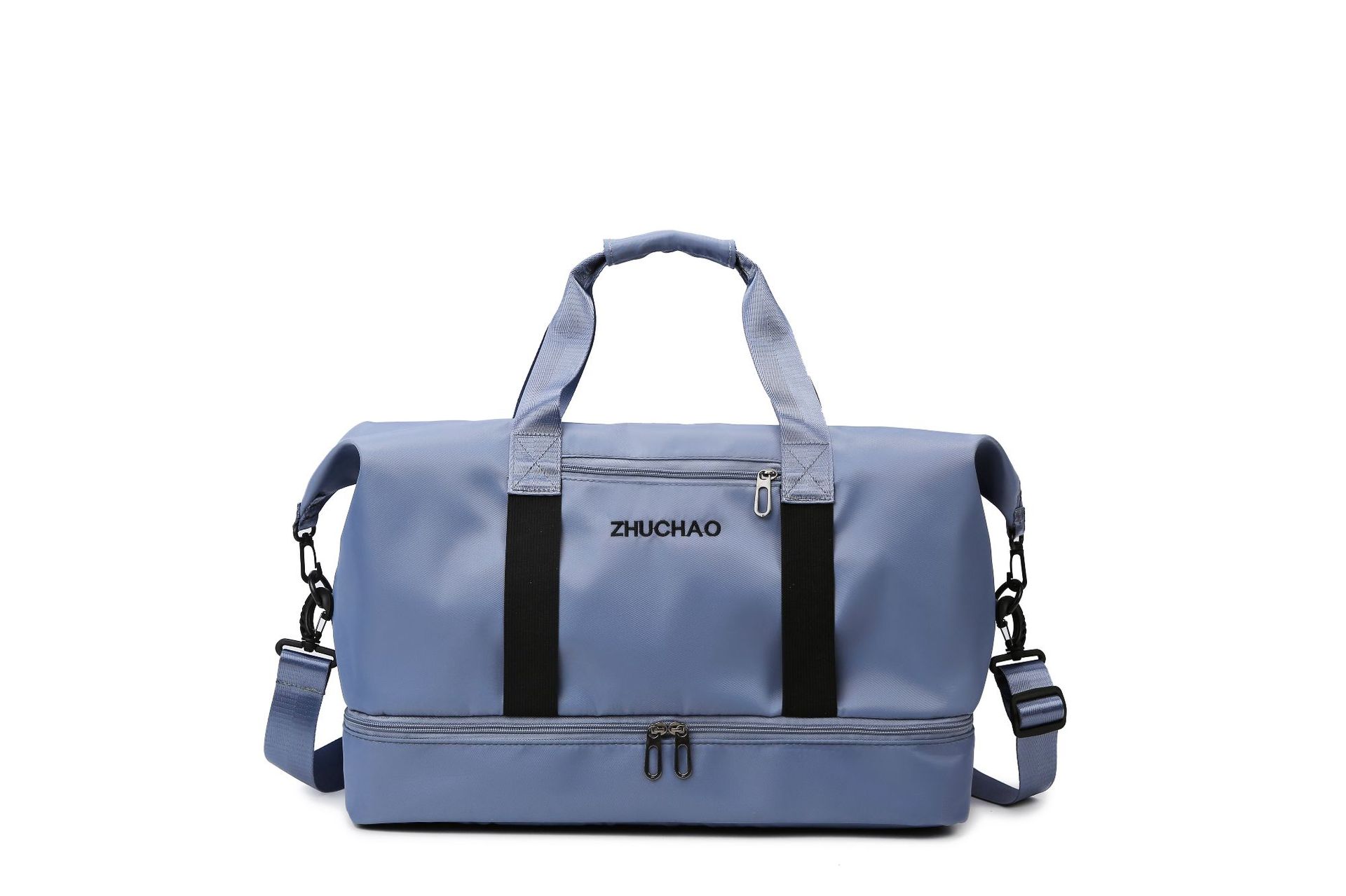 Nueva bolsa de fitness de yoga de separación seca y húmeda de gran capacidad, bolsa de equipaje de almacén de zapatos independiente de viaje multifuncional al por mayor