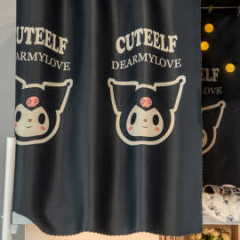 加厚强遮光大学生宿舍床帘上铺男下铺女寝室床幔简约下桌帘子挡布