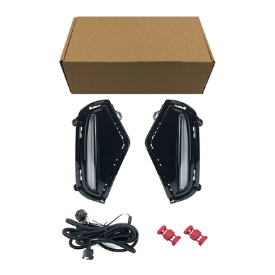 Suitable for 20-25 Rav4 Daytime Running Lights Toyota Rav4 Daytime Running Lights (Gündüz işıqları) - two-color-white-light-turning-yellow-light-left-and-right-set