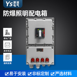 Explosion-proof lighting distribution box wiring explosion-proof control box explosion-proof cast aluminum alloy lighting power control box
