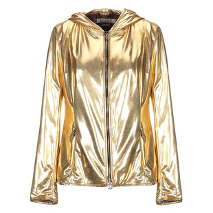 European and American popular phantom clothing cross-border eBay Amazon metallic fashion sweatshirt loose raincoat laser jacket