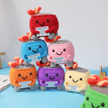 �羳С�����hᘾ������ϰ�diy�ֹ�ë����ż��ҕ�l�̳�crochet��Ͱ