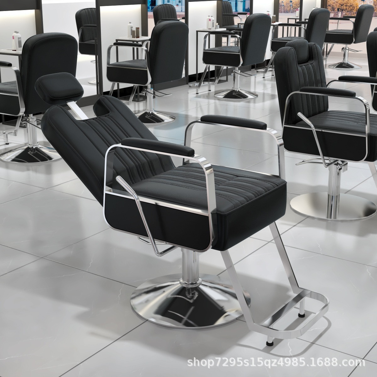 Fábrica directa silla de peluquería silla de peluquería salón de peluquería silla de corte de pelo red tienda de marea roja caída