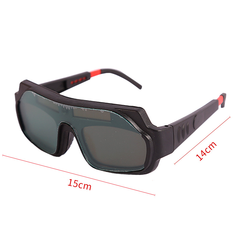 Gafas cambiantes de luz de soldadura automática de doble frecuencia que cambian de luz antideslumbrante de arco gafas de seguridad industrial gafas de soldador