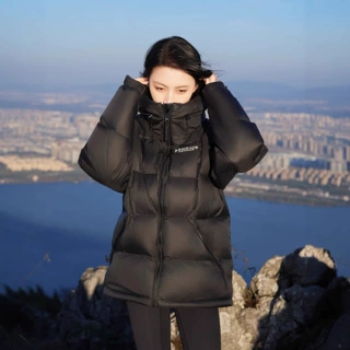 2025冬季新款聚酯棉服女韩版休闲小个子棉袄学生加厚保暖棉衣外套