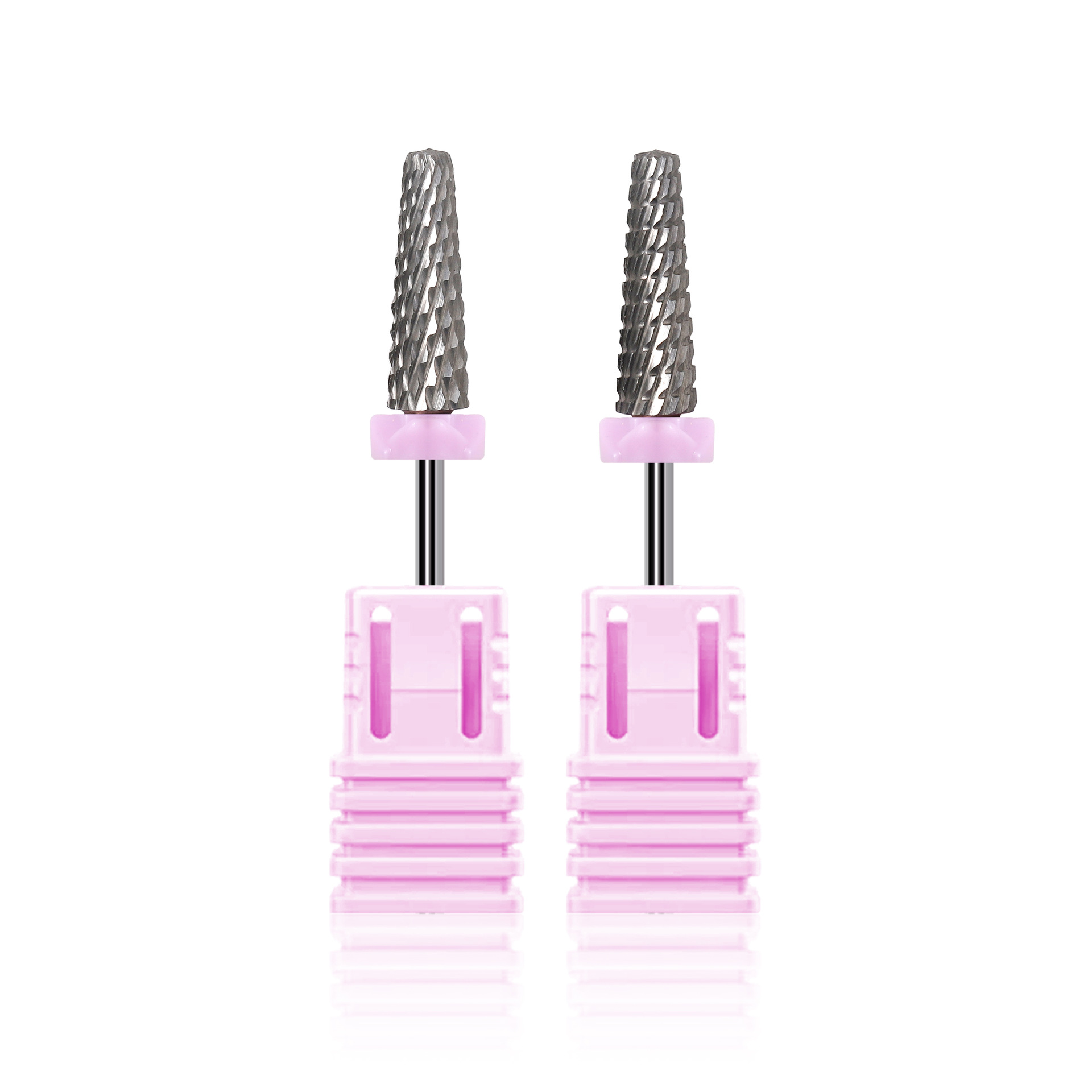 Cabeza de lijado de uñas Mini Rechador de uñas Tratamiento frontal Pit Stones Empuje la fachada para eliminar capullos duros y herramientas de uñas para eliminar la piel muerta