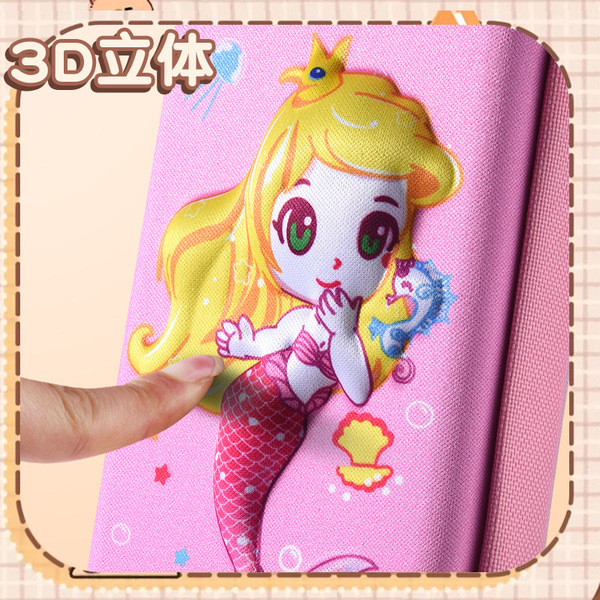 Cartoon capacious children's pencil case for students