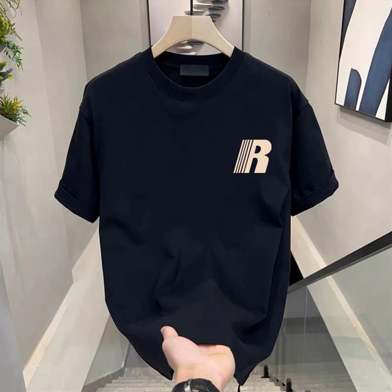 Herren Sommer T-shirt Mit Rundhalsausschnitt Für Jeden Anlass_voghion.com