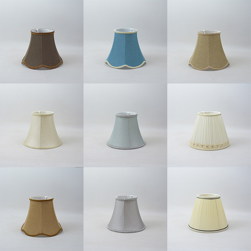 [Xianfan] lámpara de mesa pantalla cubierta de la cáscara forma corte clásico elegante lámpara de noche lámpara de pie lámpara de pared
