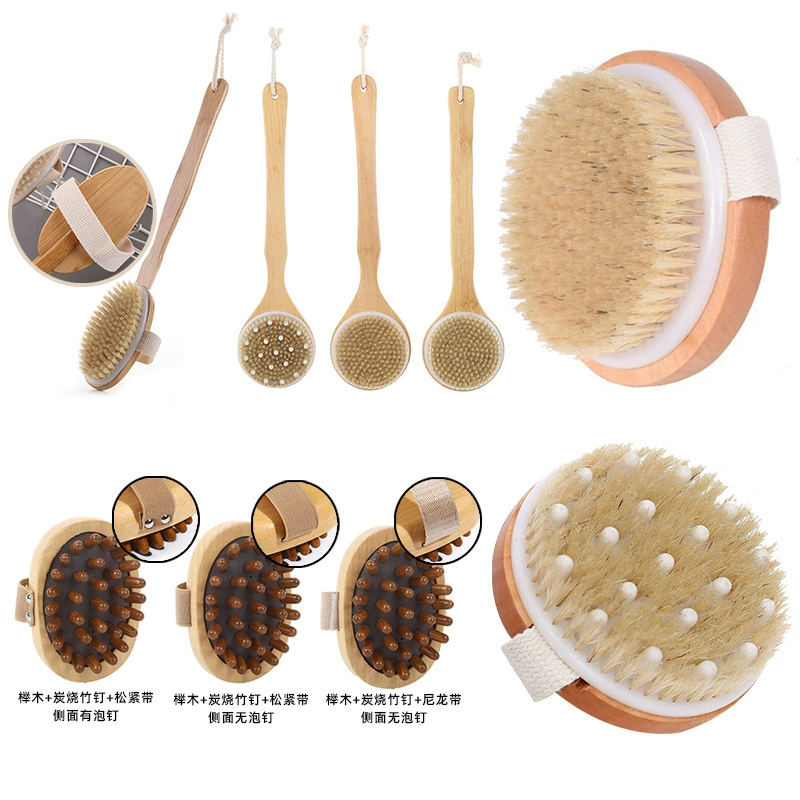 Деревянная длинная щетка для рук bath brush, щетка для ванны, щетка для спины