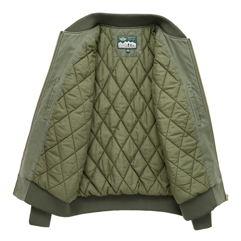 秋冬の新商品のメンズは厚い綿の服を厚くします。