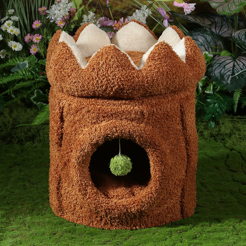 연꽃나무 구멍-갈색