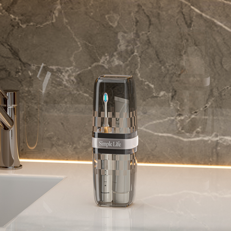 Portable Travel Toothbrush And Toothpaste Storage Cup Case_voghion.com