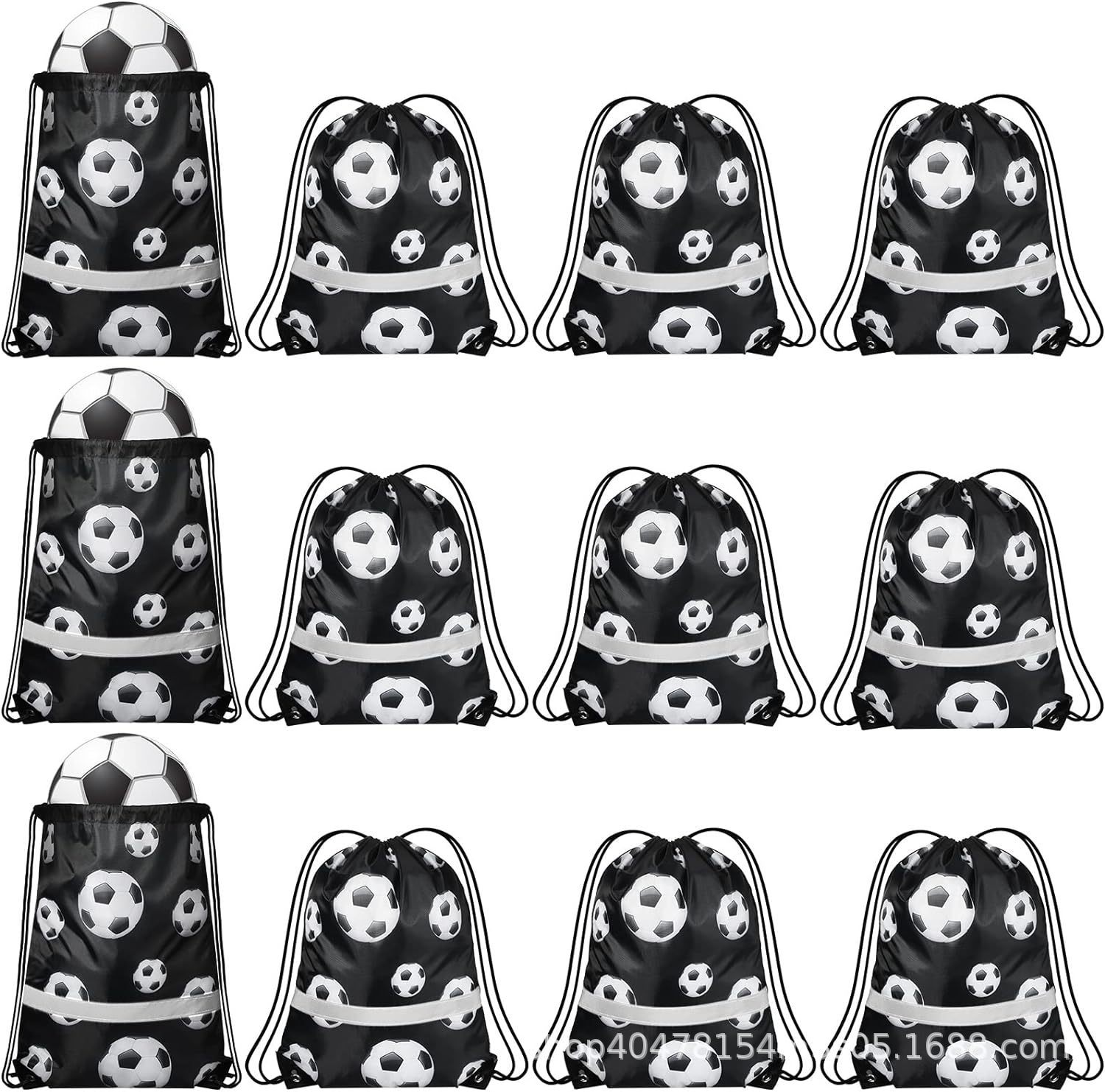 足球世界杯十七双肩抽绳背包袋子便携收纳袋涤纶手提抽绳袋束口袋